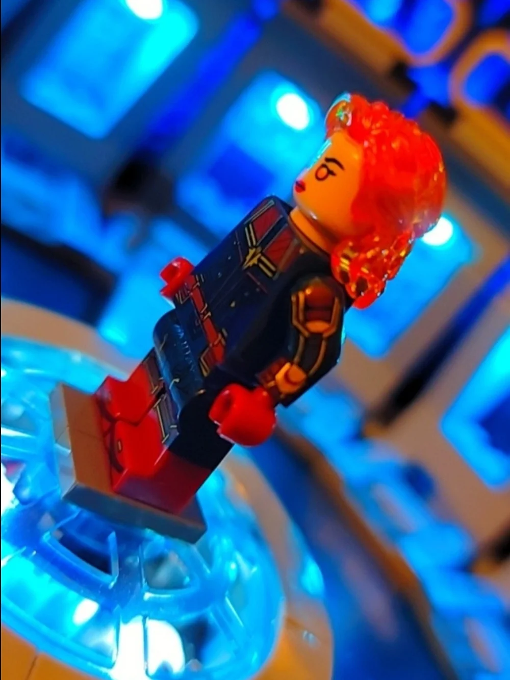 Captain Marvel Minifigure Lego Compatible